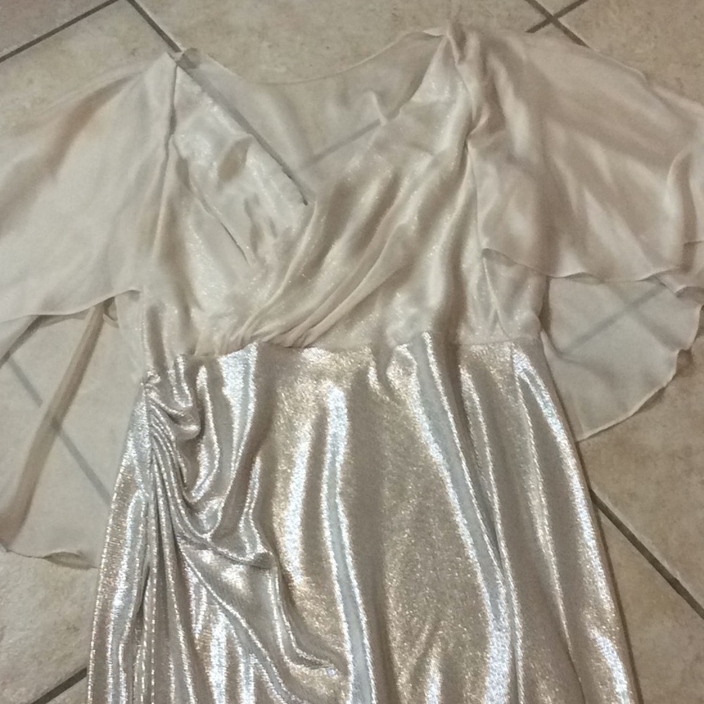 Ralph Lauren Metallic Shimmering Gown